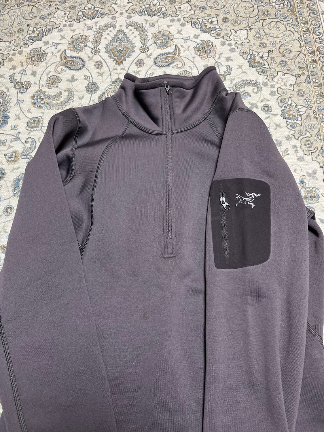 ARCTERYX RHO AR 기모 반집업  상품이미지2
