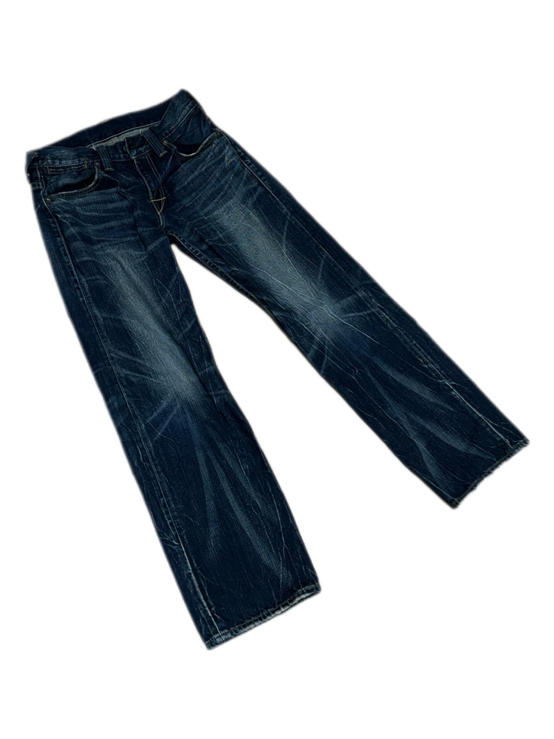 리바이스 503 재팬 블랙 워싱 데님팬츠 W32 L32 상품이미지2