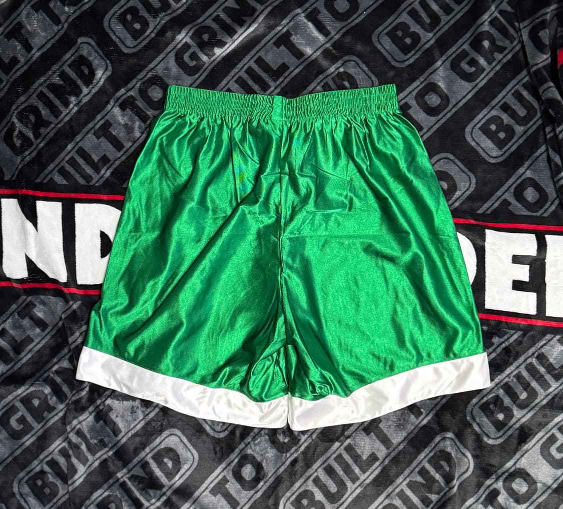 나이키 배스킷볼 쇼츠 그린 화이트 상품이미지2