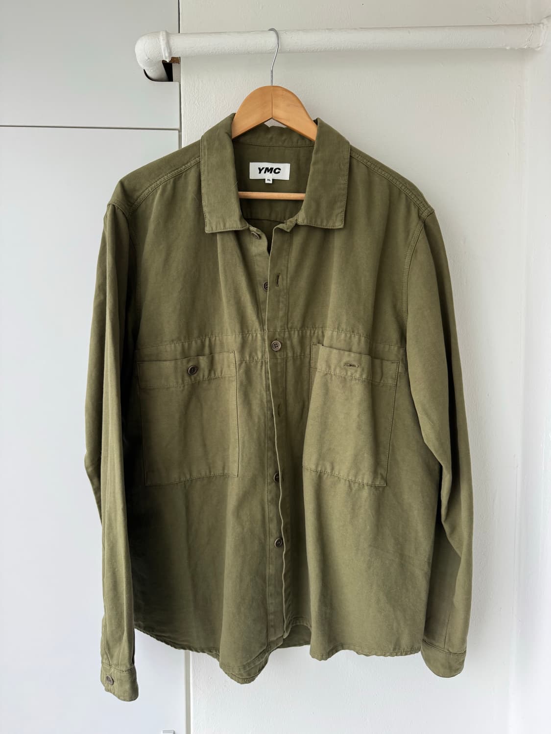 YMC You Must Create Khaki Shirt Jacket 상품이미지1