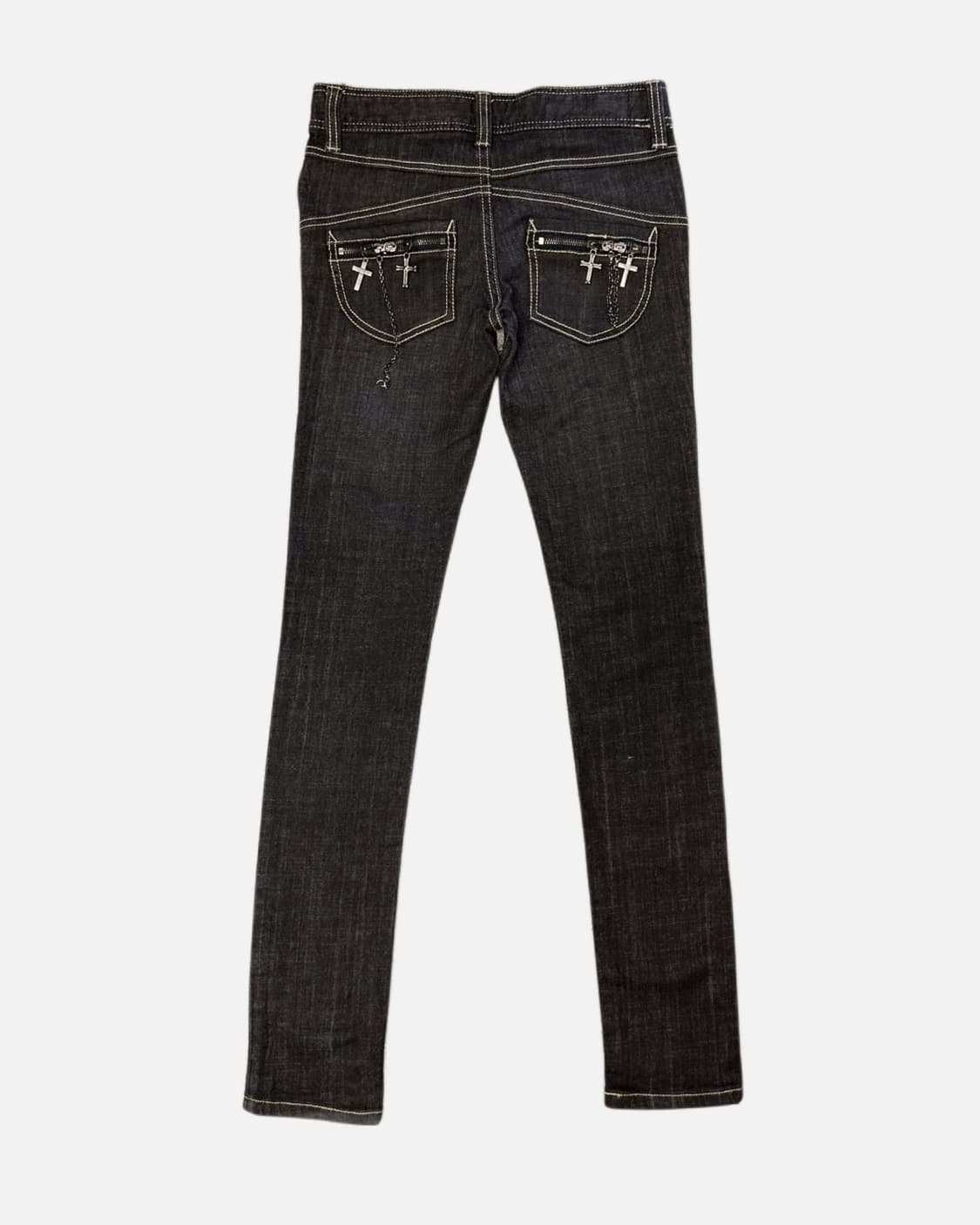 stud chain low-rise punk jean 상품이미지5