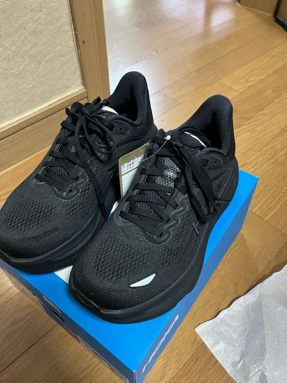 (W)호카 본디 9 와이드 블랙 240mm 새제품 공홈 가격 동일 상품이미지2