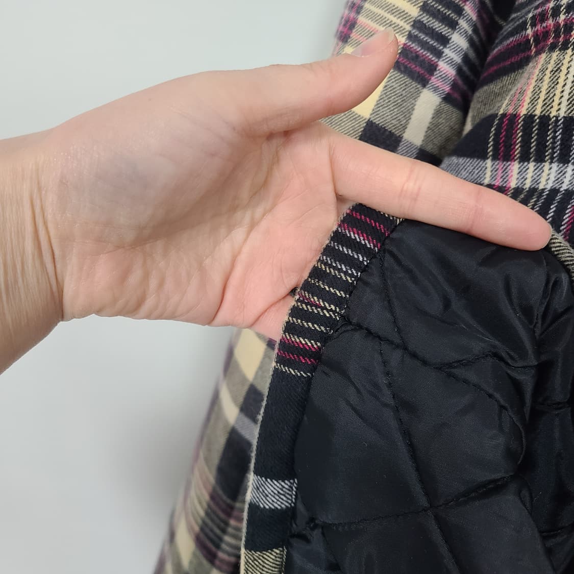 슈프림 X 디키즈 플레이드 후드 집업 셔츠 블랙 XL 상품이미지6