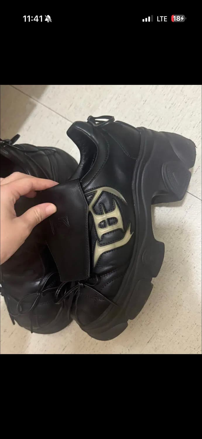 와이이이엘 leey 플랫폼 스니커즈 상품이미지2