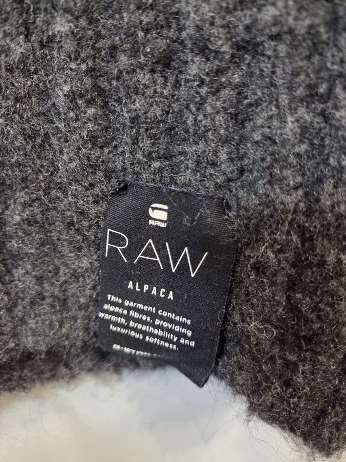 G-Star RAW 울 가디건 그레이 새상품(XS) 상품이미지4