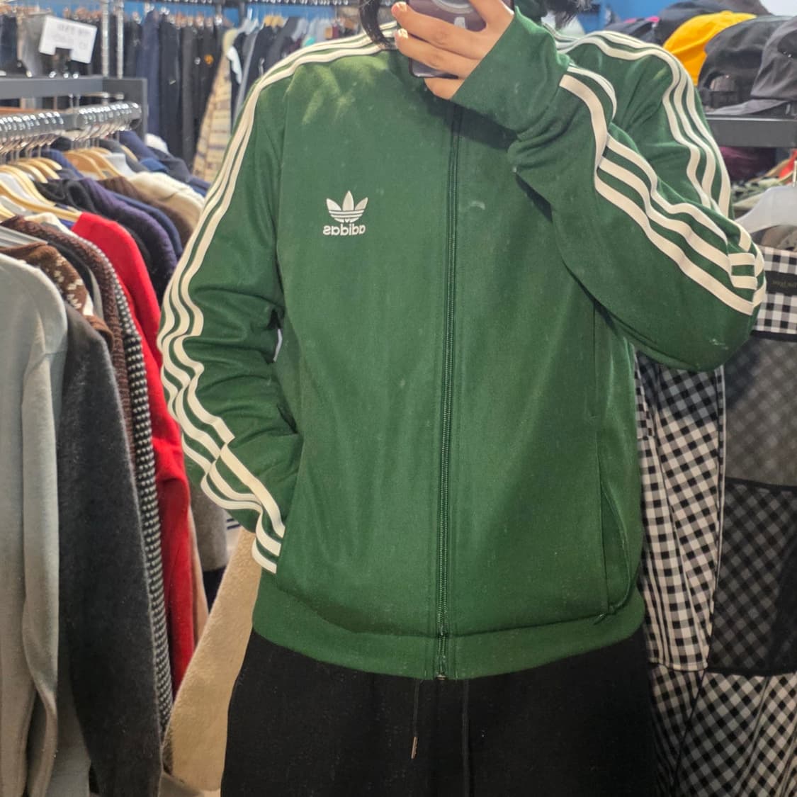 아디다스 유로파 초록 그린 져지 트랙탑 집업 자켓 105 상품이미지2
