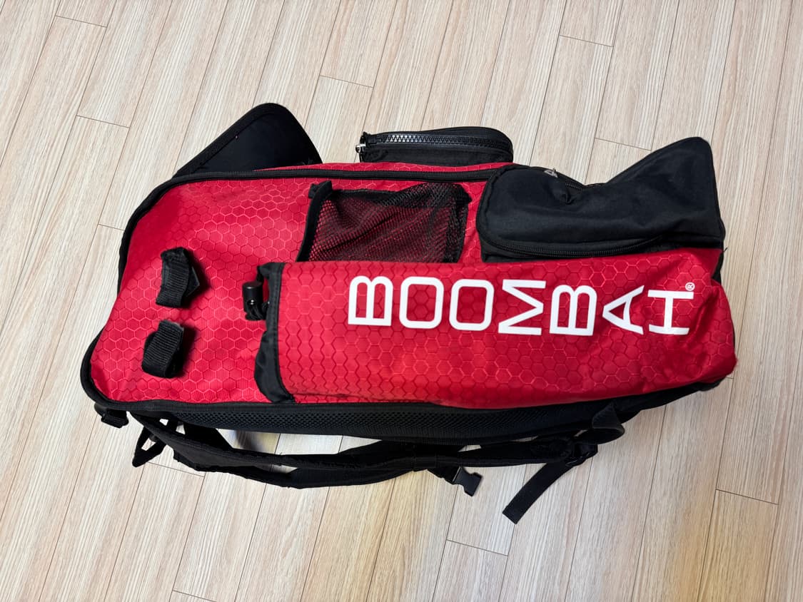 붐바 백팩 야구가방 슈퍼팩 BPSP 레드블랙 판매 상품이미지5