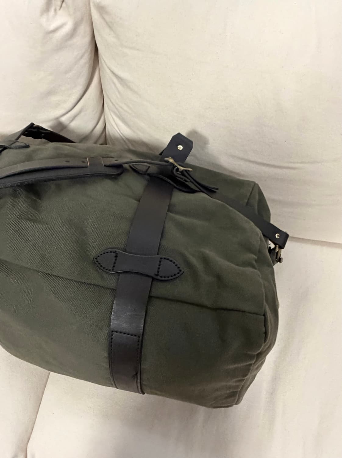 필슨 70222 미디움 더플백 (오터그린 / Made in USA) 상품이미지3