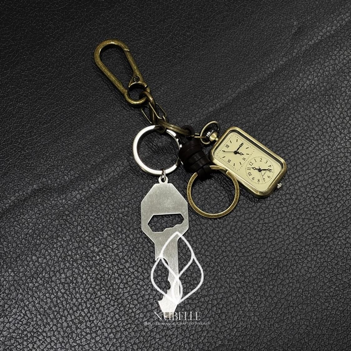 🌗 Vintage clock keyring / 빈티지 시계 오프너 키링 상품이미지8