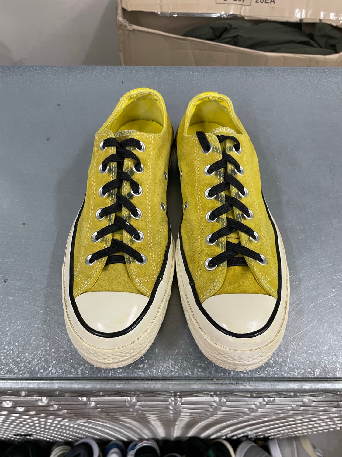 컨버스 척 70 스웨이드 볼드시트론 260 상품이미지5