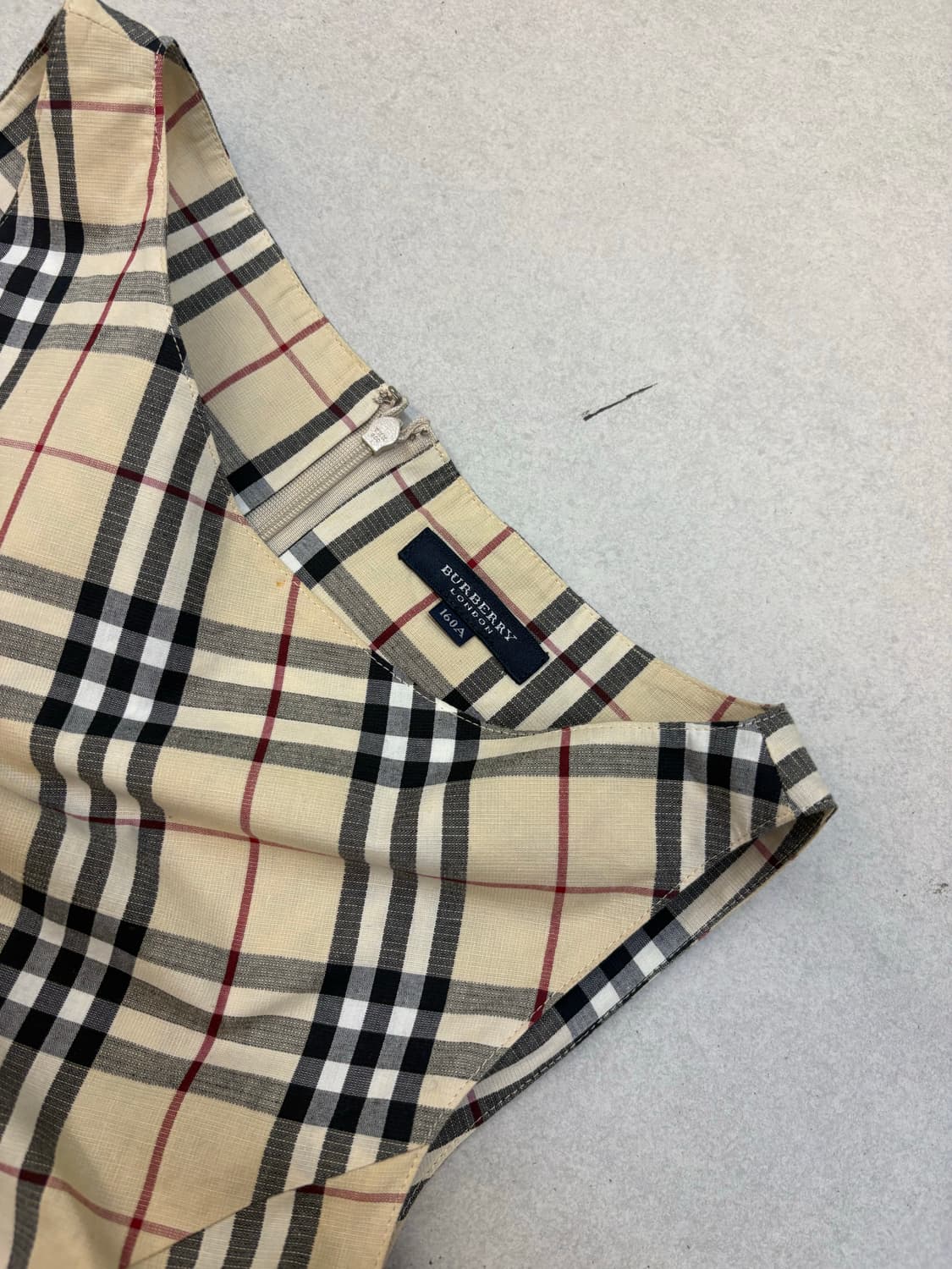 버버리 런던 노바체크 슬리브리스 원피스 상품이미지4