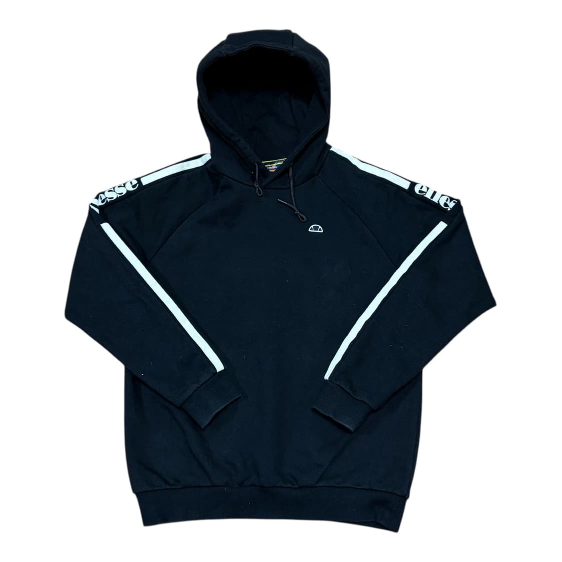 엘레쎄 로고 포인트 기모 후드티 상품이미지1