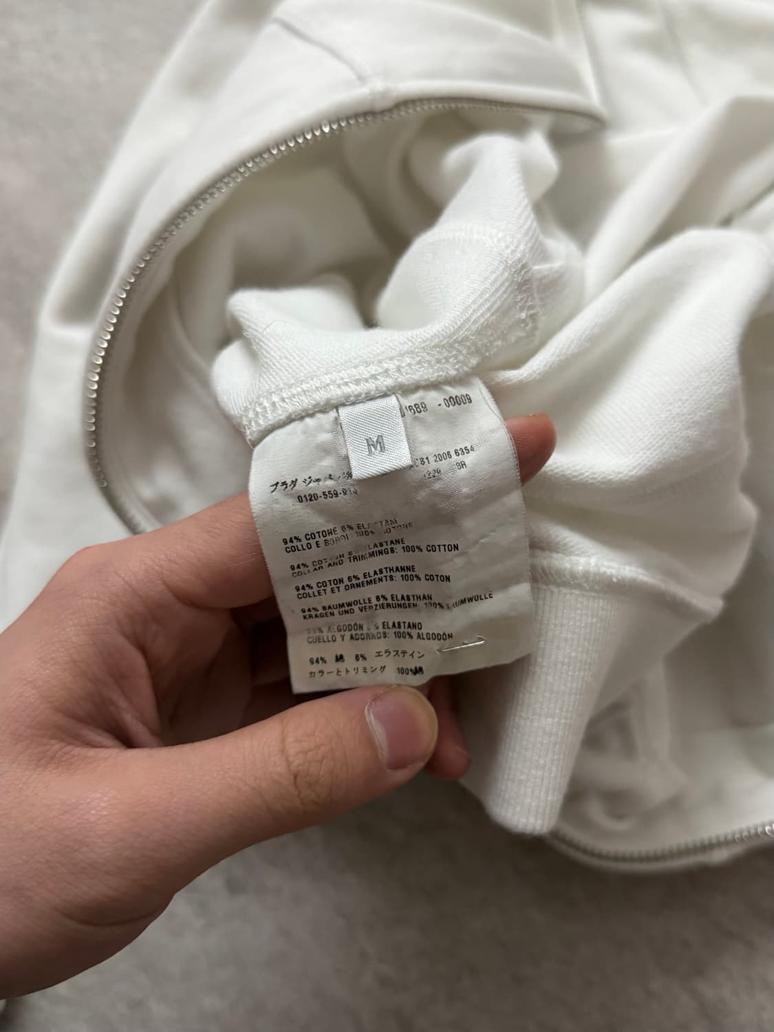 프라다 스포츠 하이넥 집업 자켓 상품이미지8