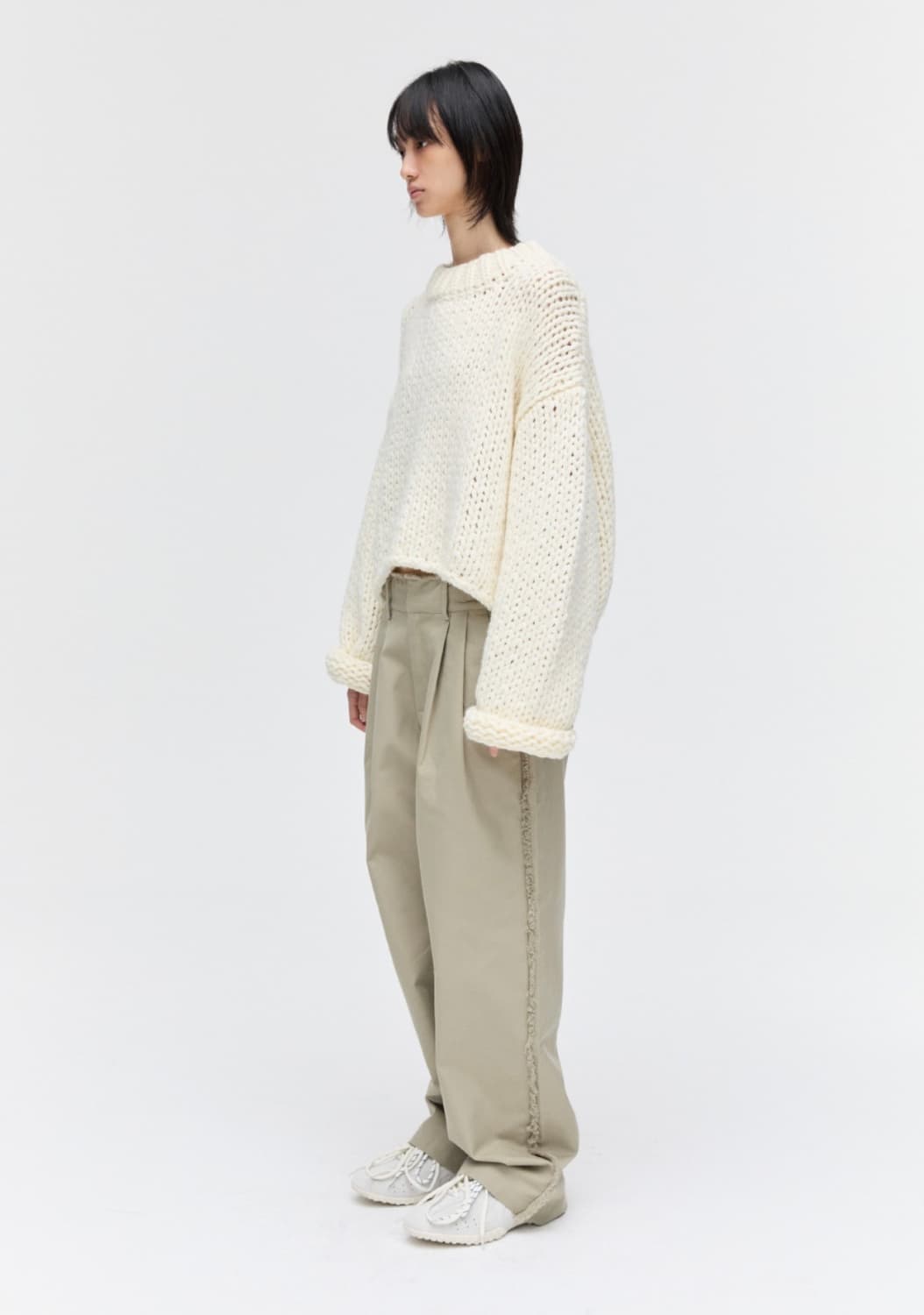 플리즈프로젝트 bulky pullover knit 니트 상품이미지4