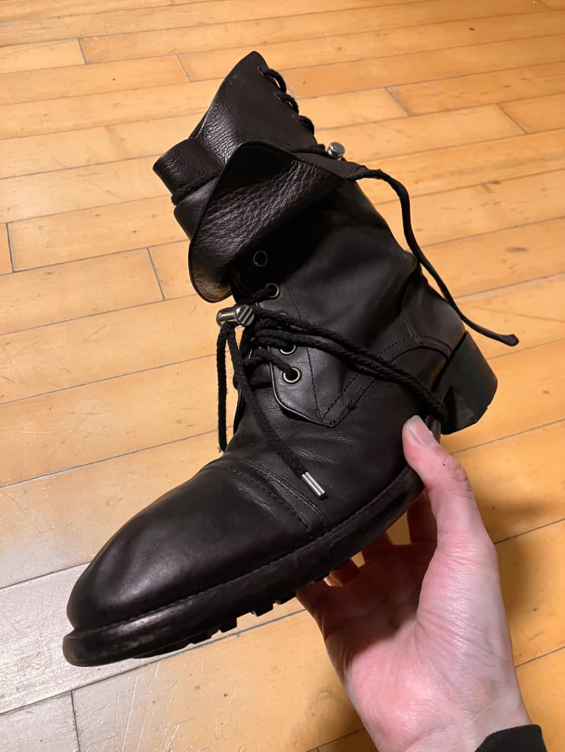 Alfredo bannister 알프레도 바니스터 블랙레이어 부츠 상품이미지5