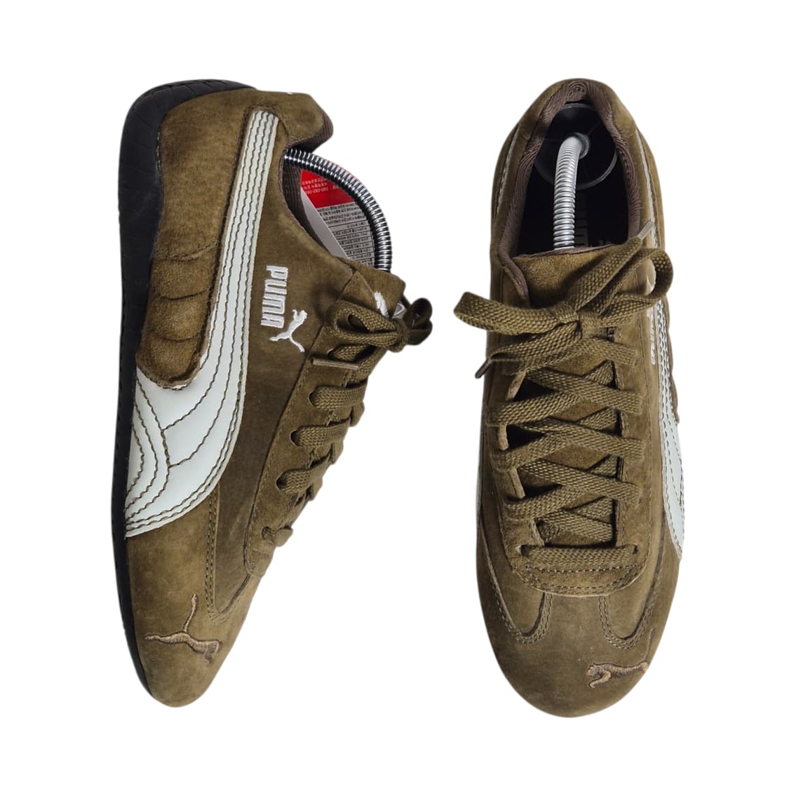 240) PUMA 푸마 OG 스피드캣 카키 화이트 상품이미지6