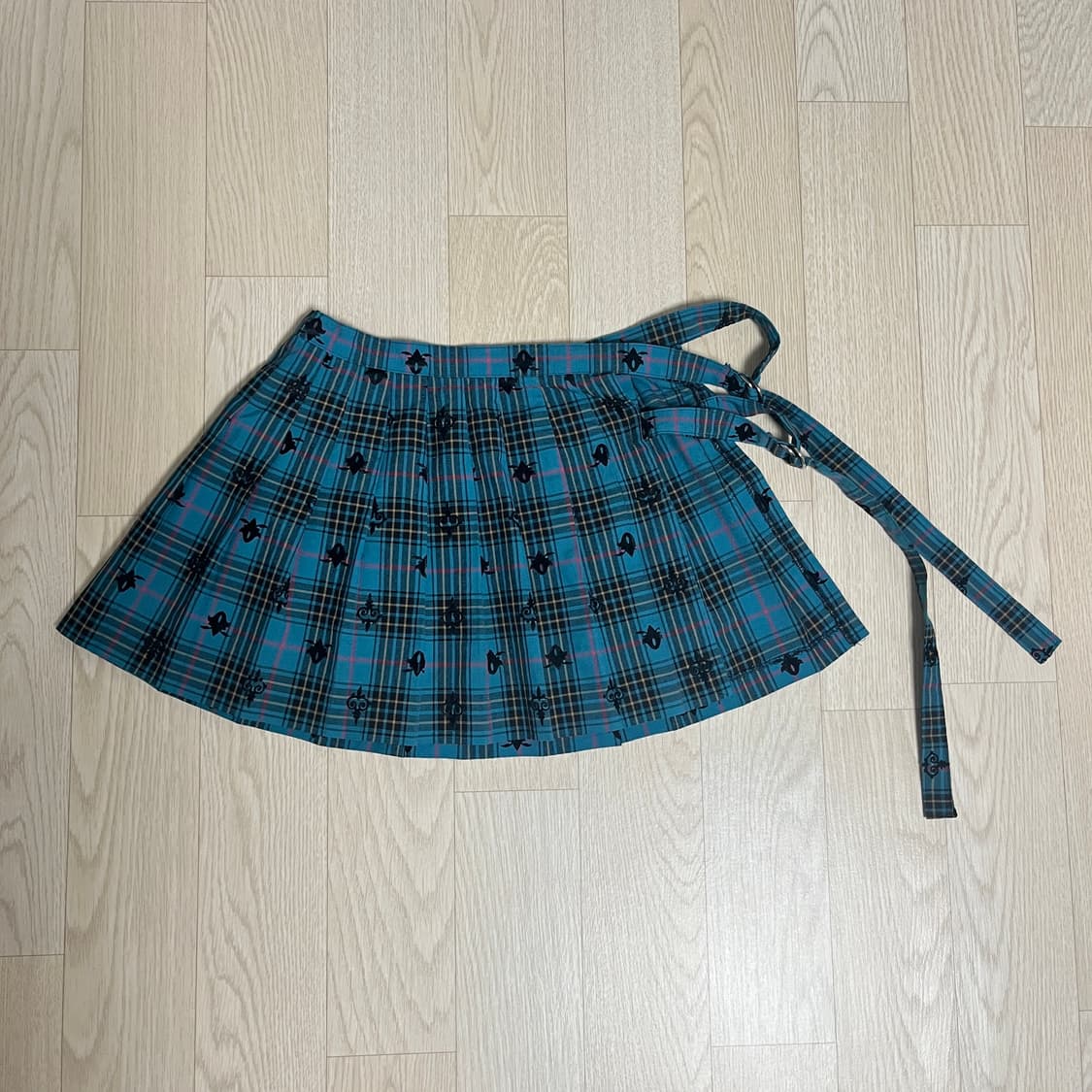 BA-TSU CLUB 체크 플리츠 스커트 코이세이오 오헤시오 y2k 상품이미지2