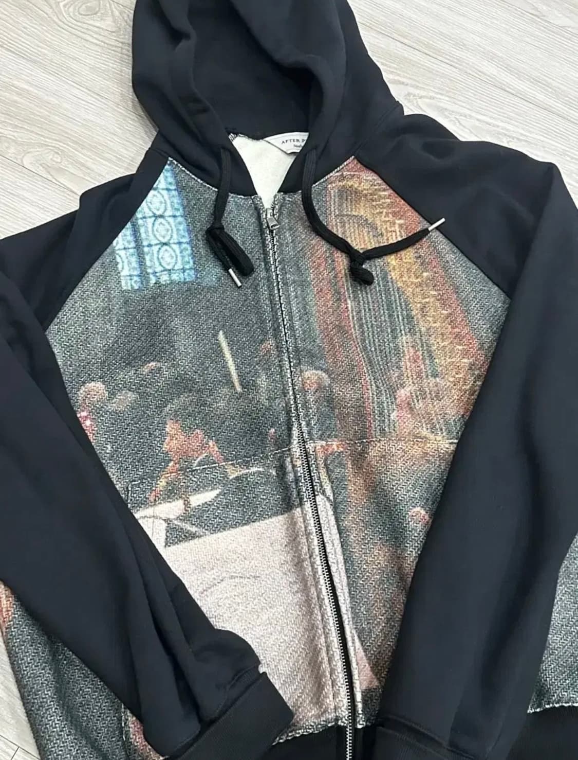 에프터프레이 프린팅 후드집업 M 상품이미지1