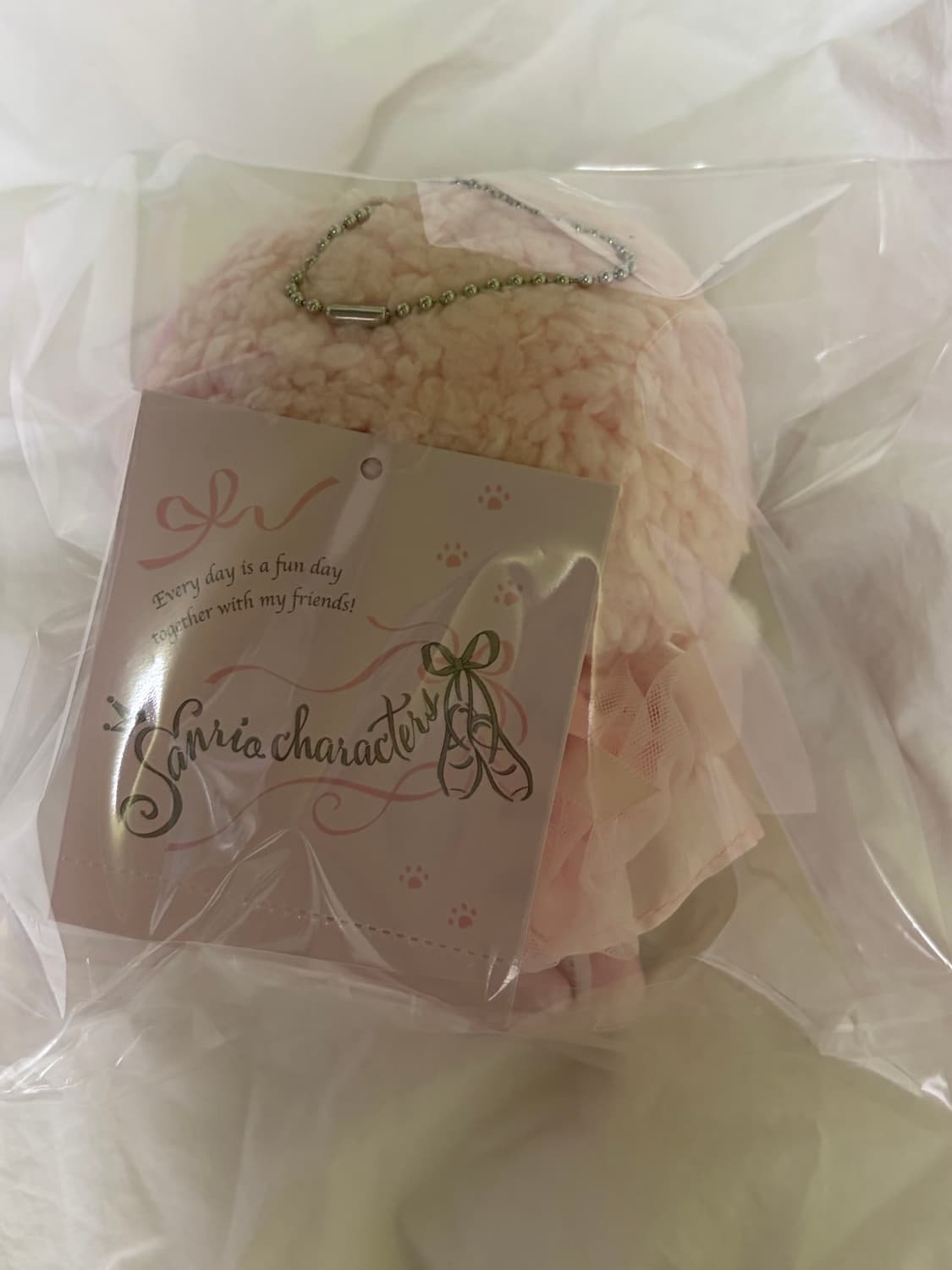 산리오 시로네코 발레리나 마이스위트피아노 마스코트 키링 상품이미지2
