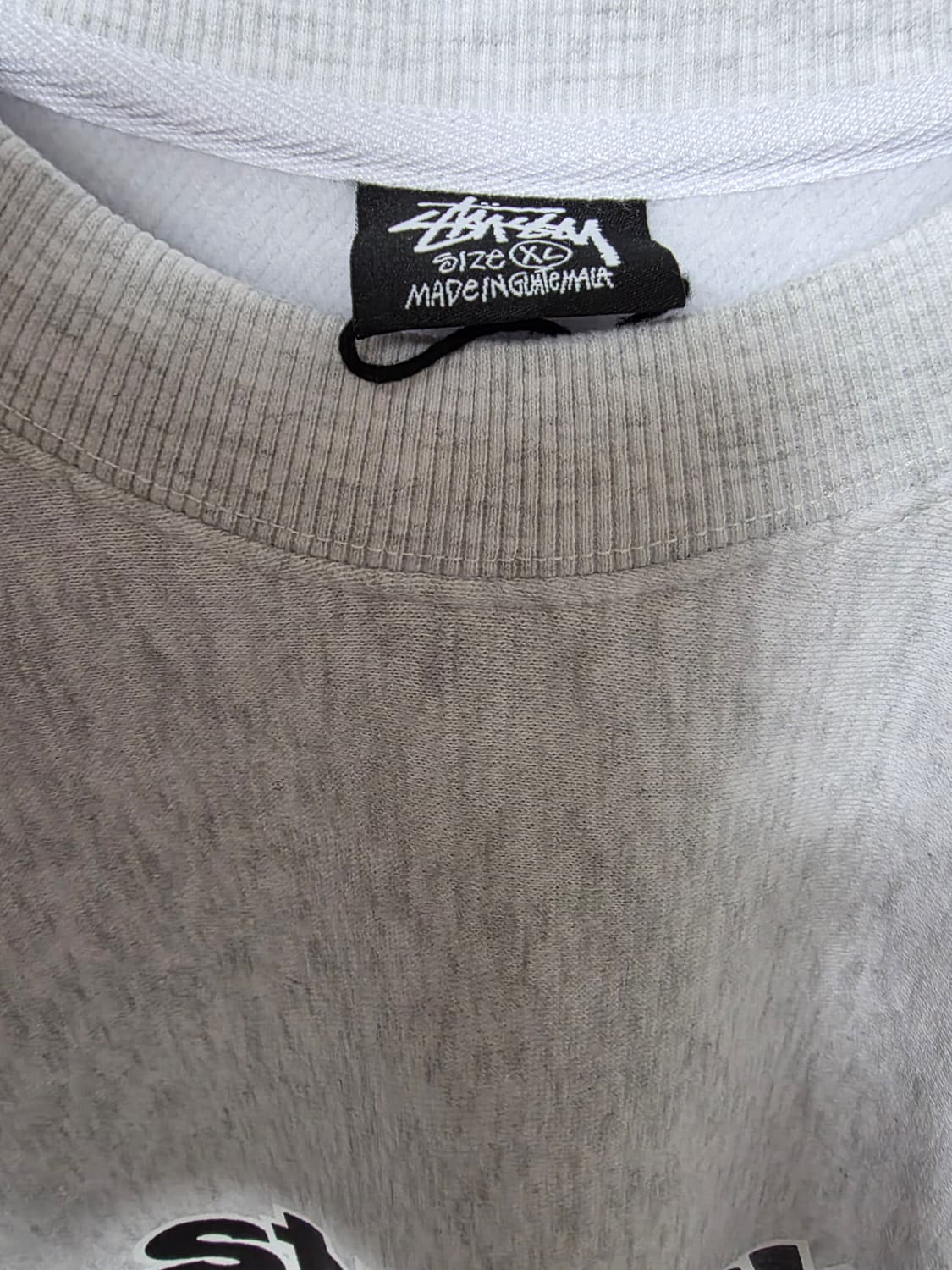 스투시 멜란지 기모 맨투맨 xl 상품이미지3