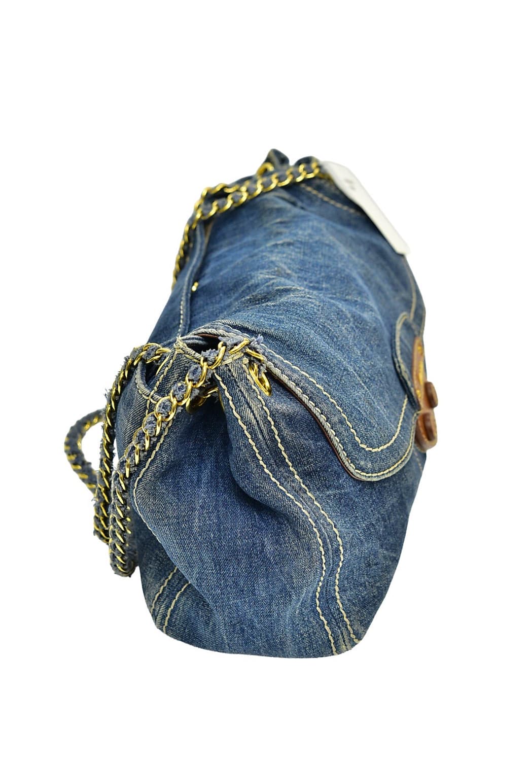 프라다 빈티지 데님 숄더백 (정품) 상품이미지4