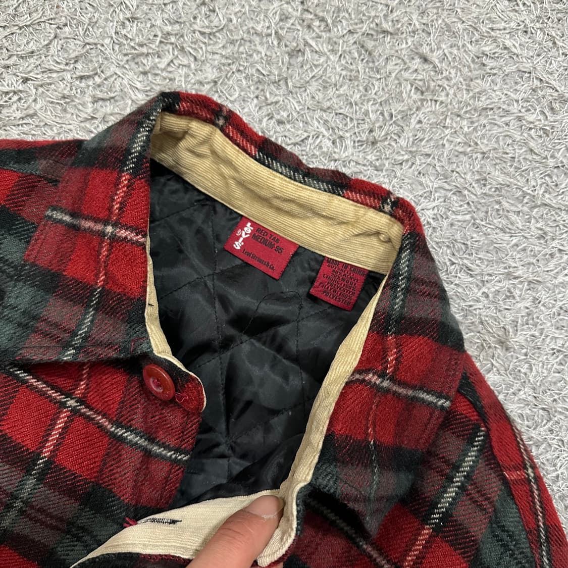 [100-105] 리바이스 누빔셔츠자켓 상품이미지3