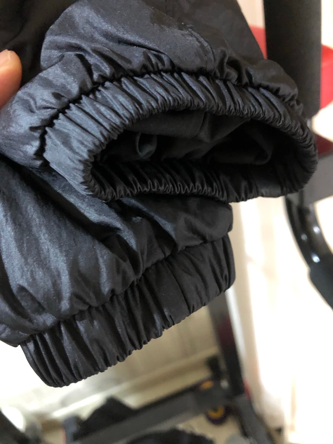 인사일런스 글로시 집업 블루종 s 상품이미지7