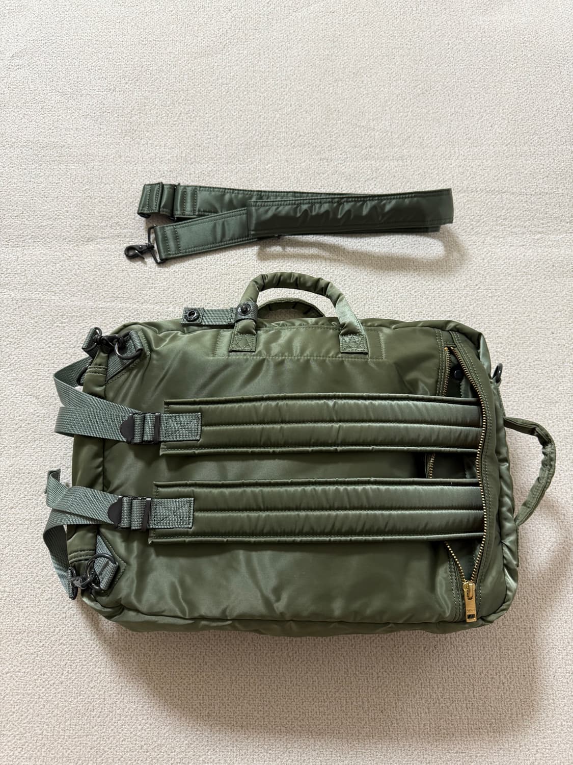 PORTER 신형 포터 탱커 3way 브리프케이스 세이지그린 상품이미지2