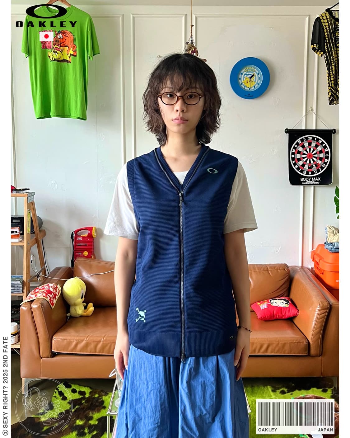 OAKLEY Japan Zip Neck 2Way Zip-Up Vest 상품이미지1