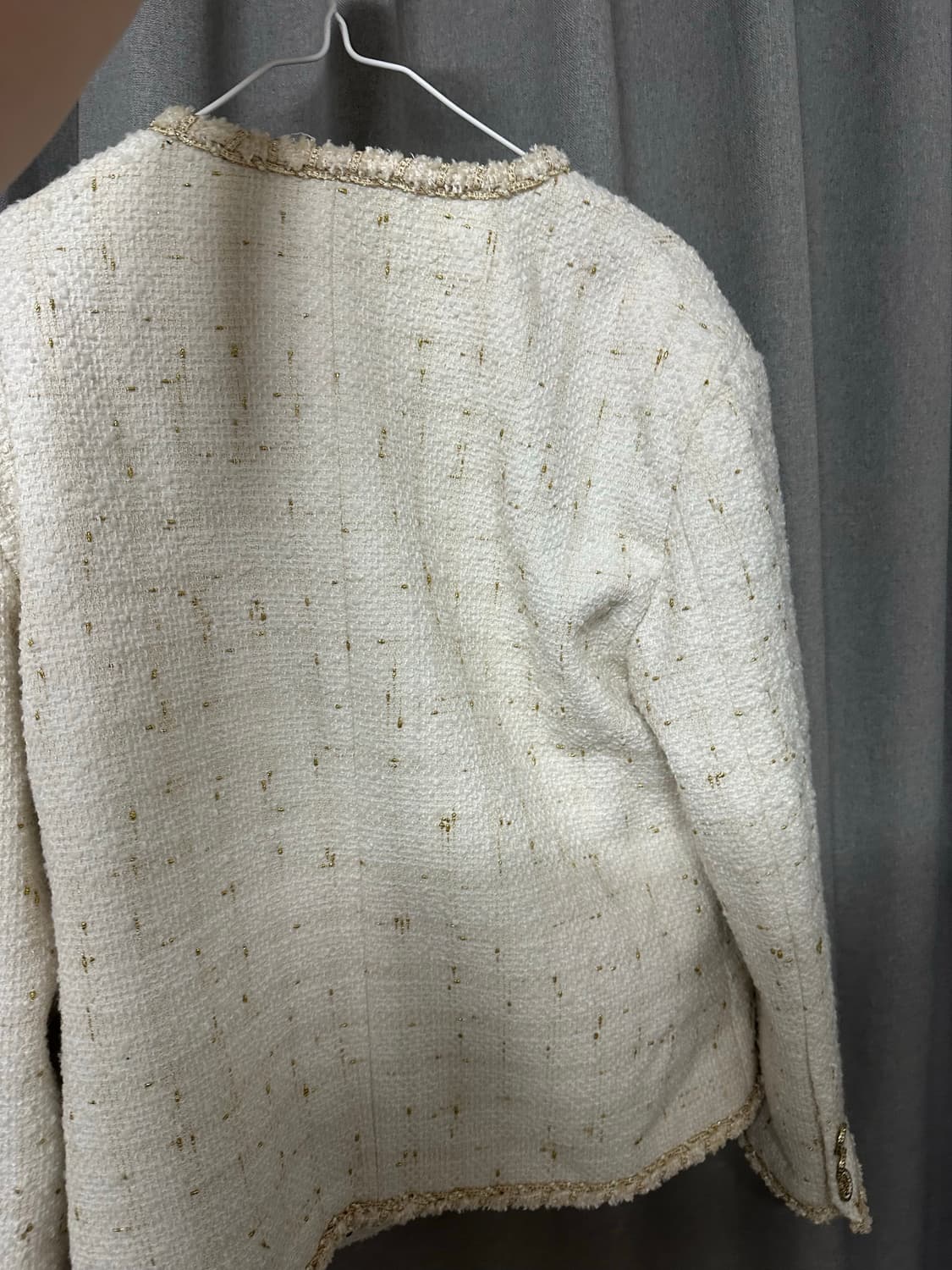 언티지 트위드자켓 L 상품이미지2