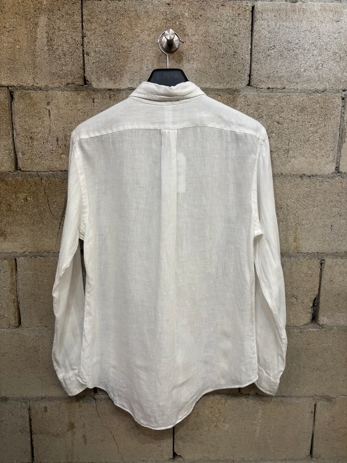 폴로 랄프 로렌 화이트 린넨 셔츠 상품이미지2