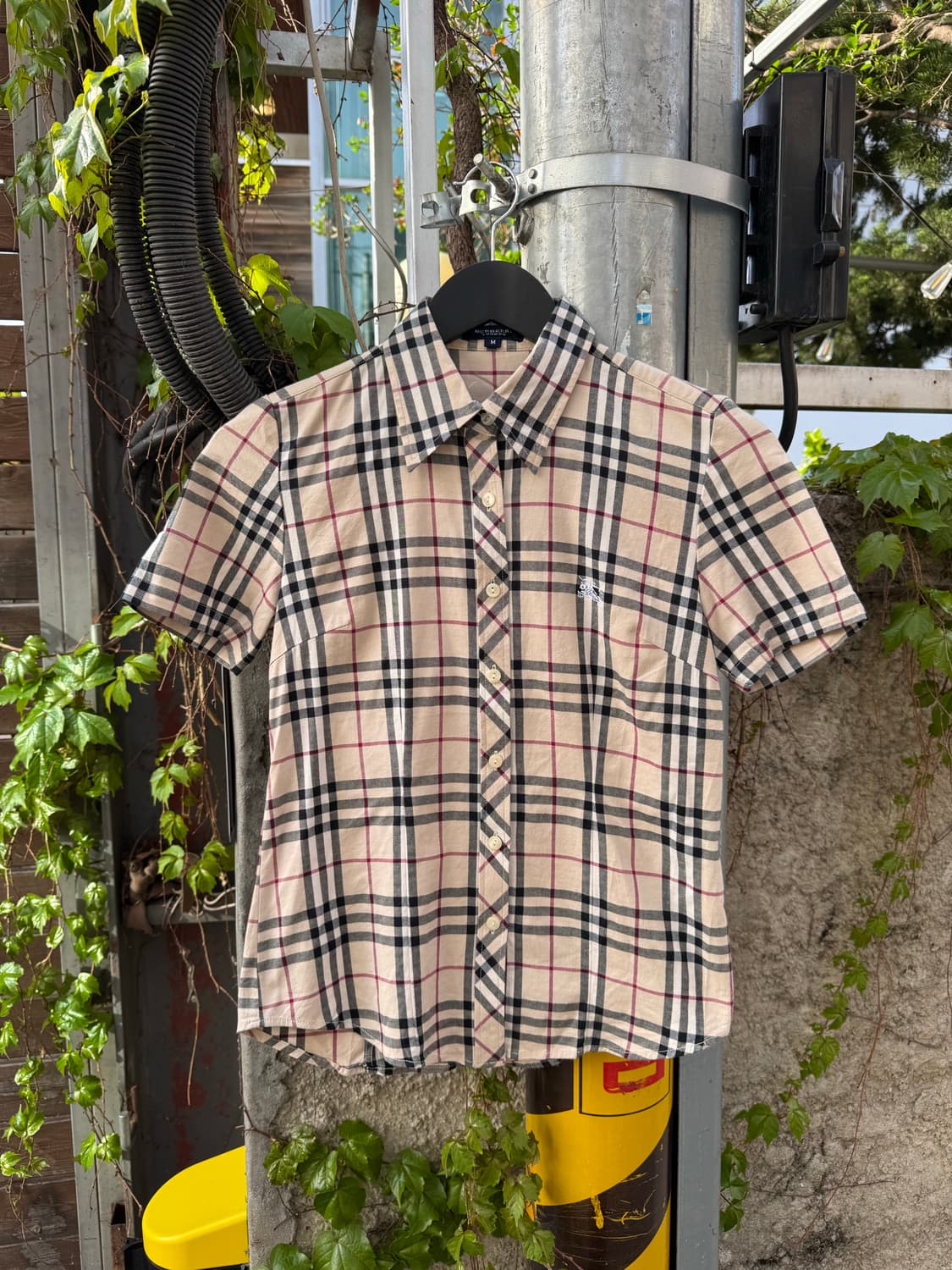 버버리 노바체크 반팔셔츠  상품이미지1