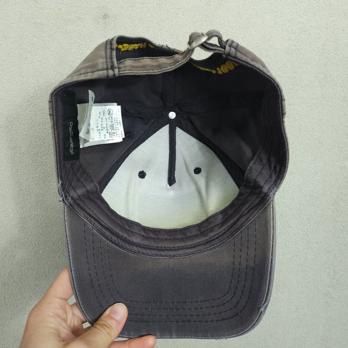 디스퀘어드2 페이드 볼캡 상품이미지5