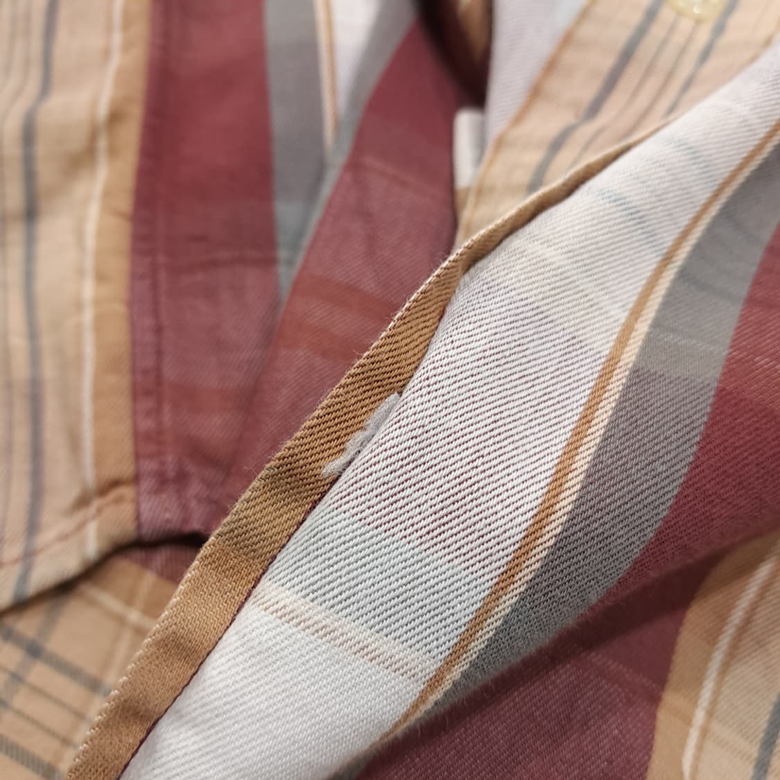 CL894 S 폴로 90s 미국판 브리티시 체크 셔츠 남방 상품이미지5