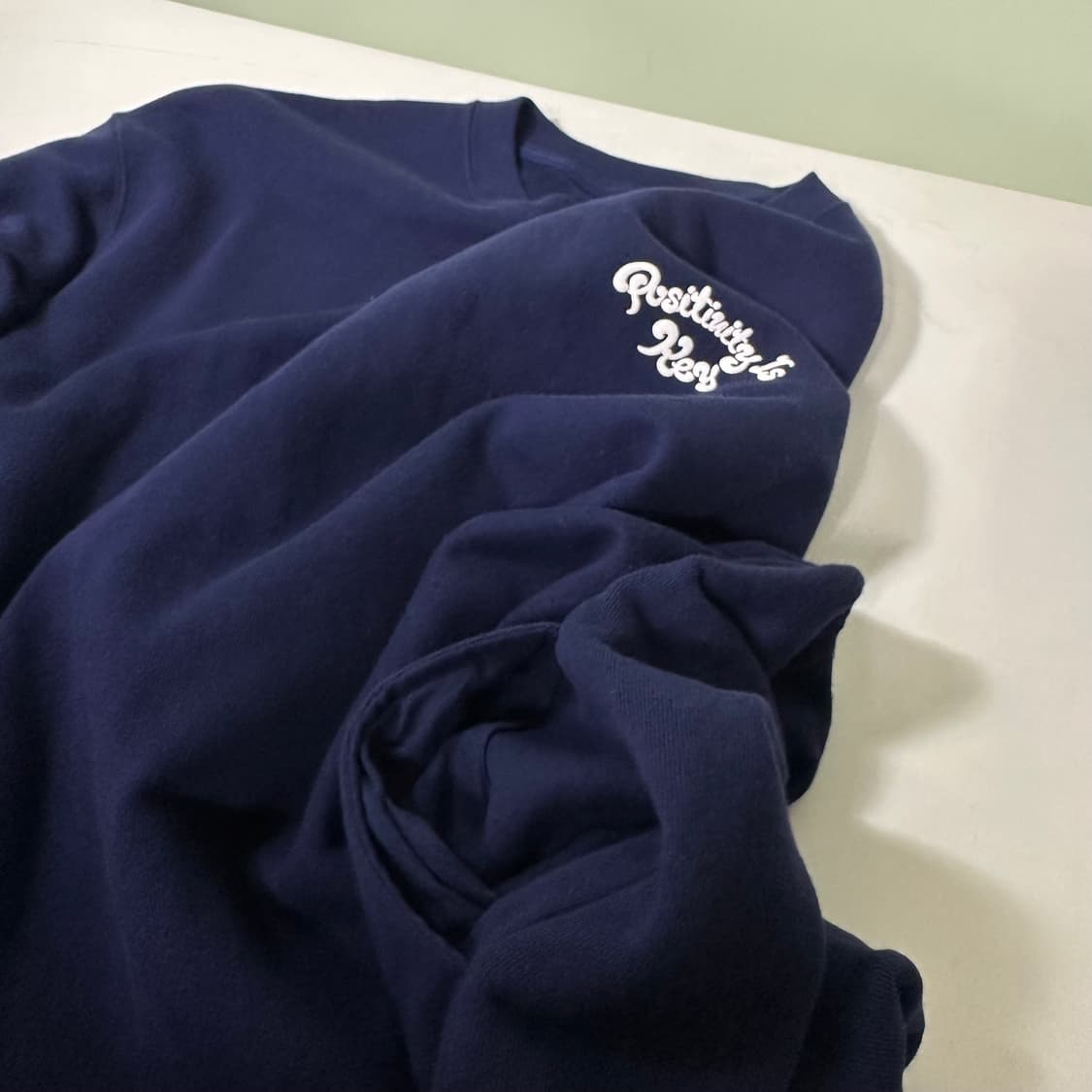 우먼M-L 유니클로 X 디즈니 네이비 오버핏 민들레프린팅 코튼원피스 상품이미지5