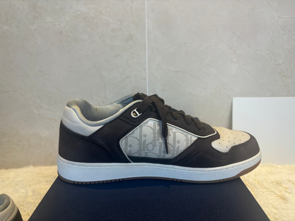 (44) 디올 B27 로우탑스니커즈 브라운 상품이미지5