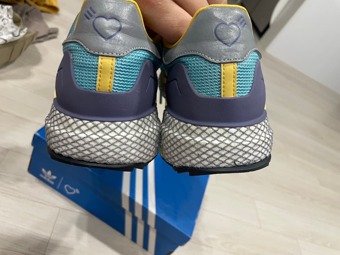 Adidas x Human Made Questar Light Aqua 상품이미지5