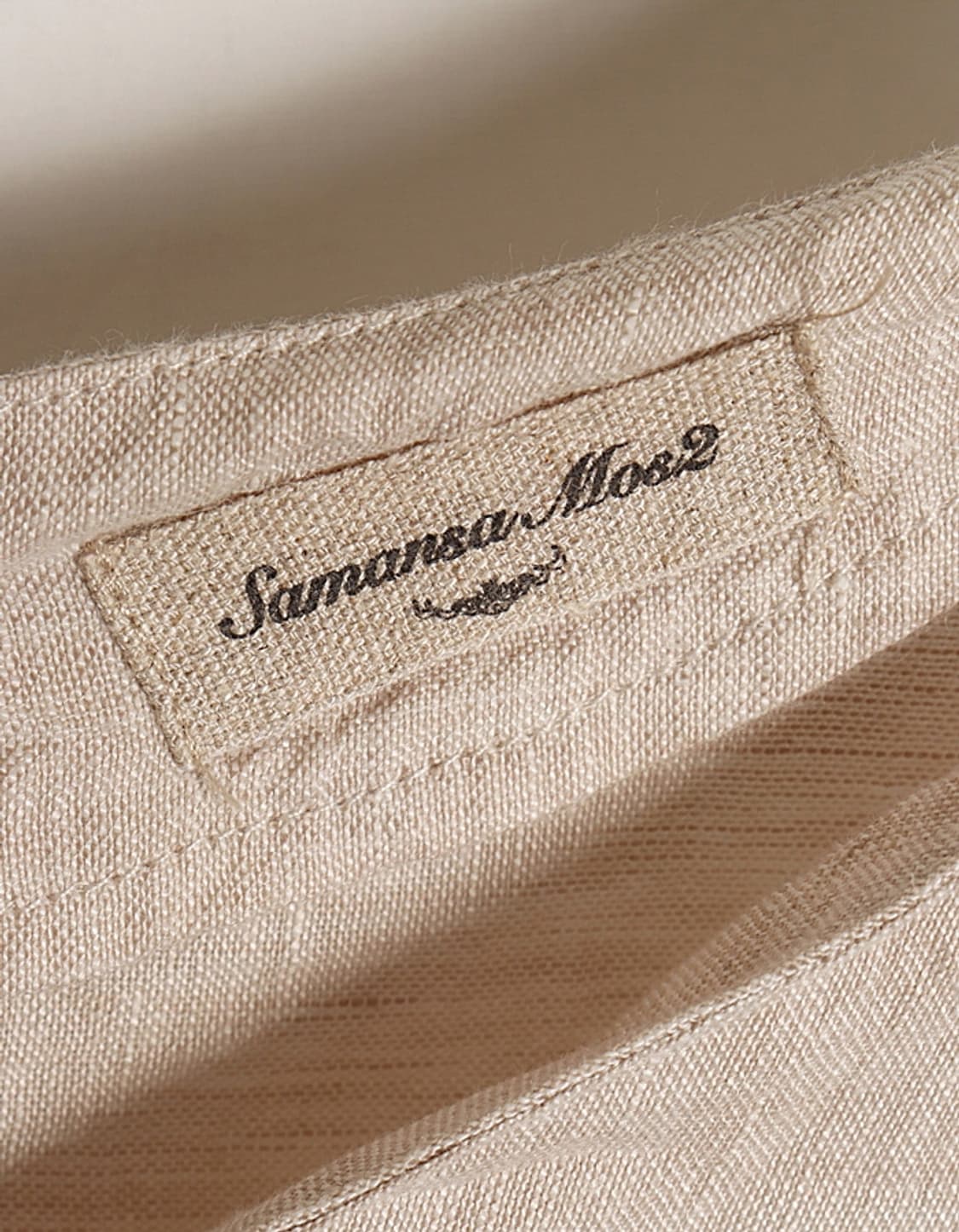 Samansa Mos2 Loose-Fit Linen One-Piece 상품이미지7