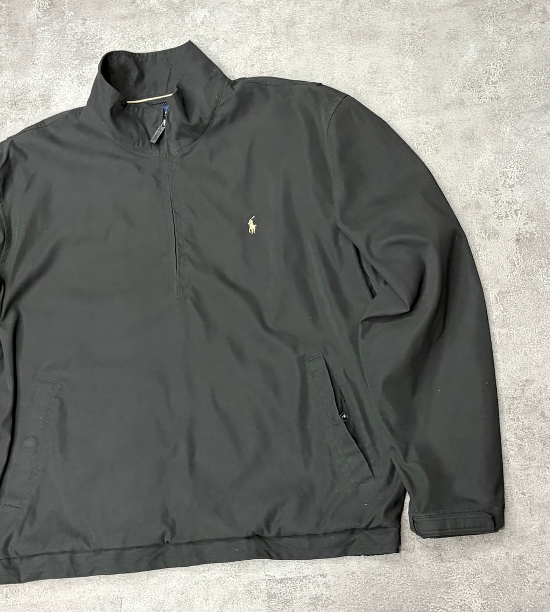 폴로 랄프로렌 블랙 하프집업 바람막이 상품이미지3