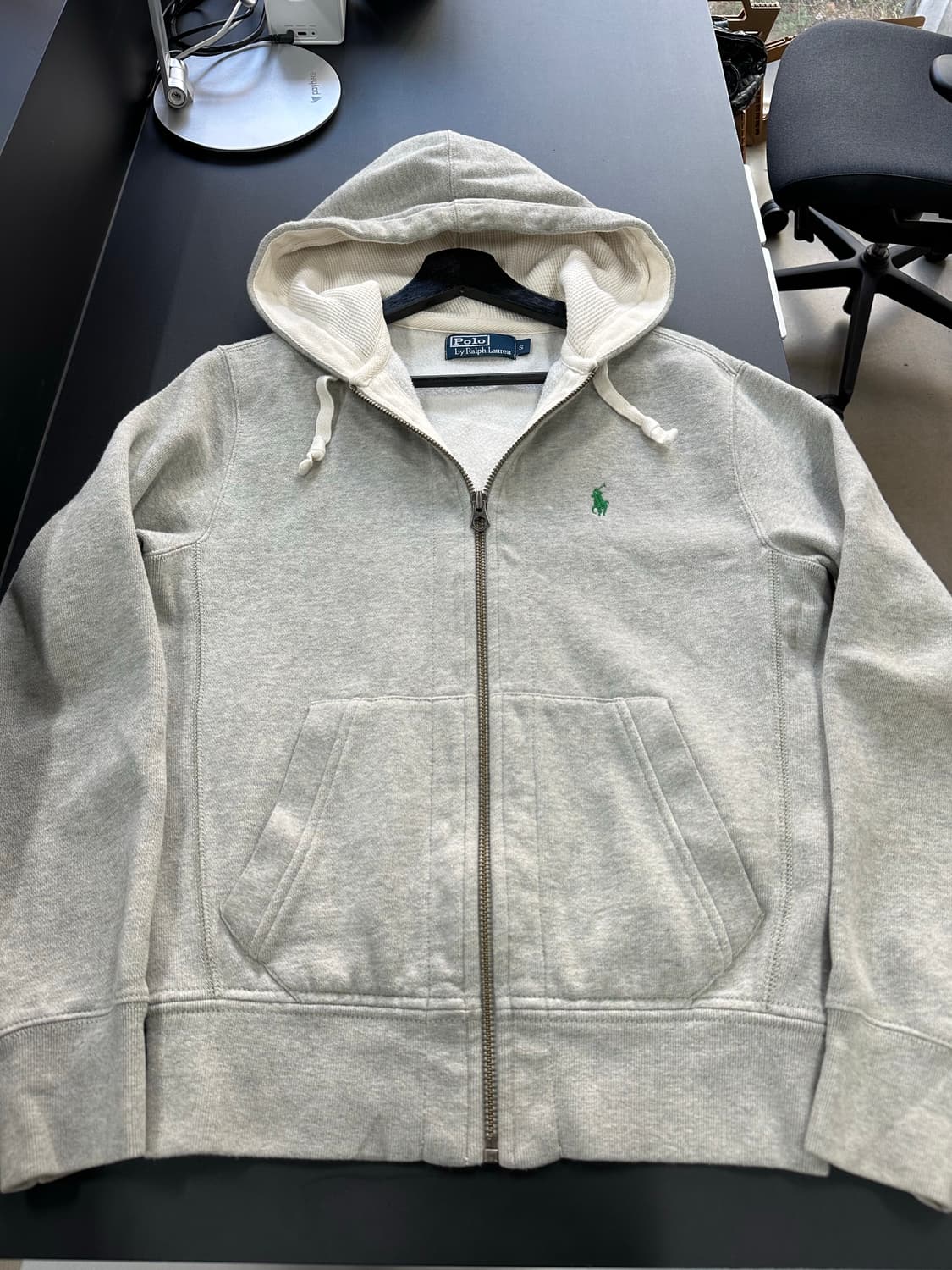폴로랄프로렌 후드집업 그레이 상품이미지5