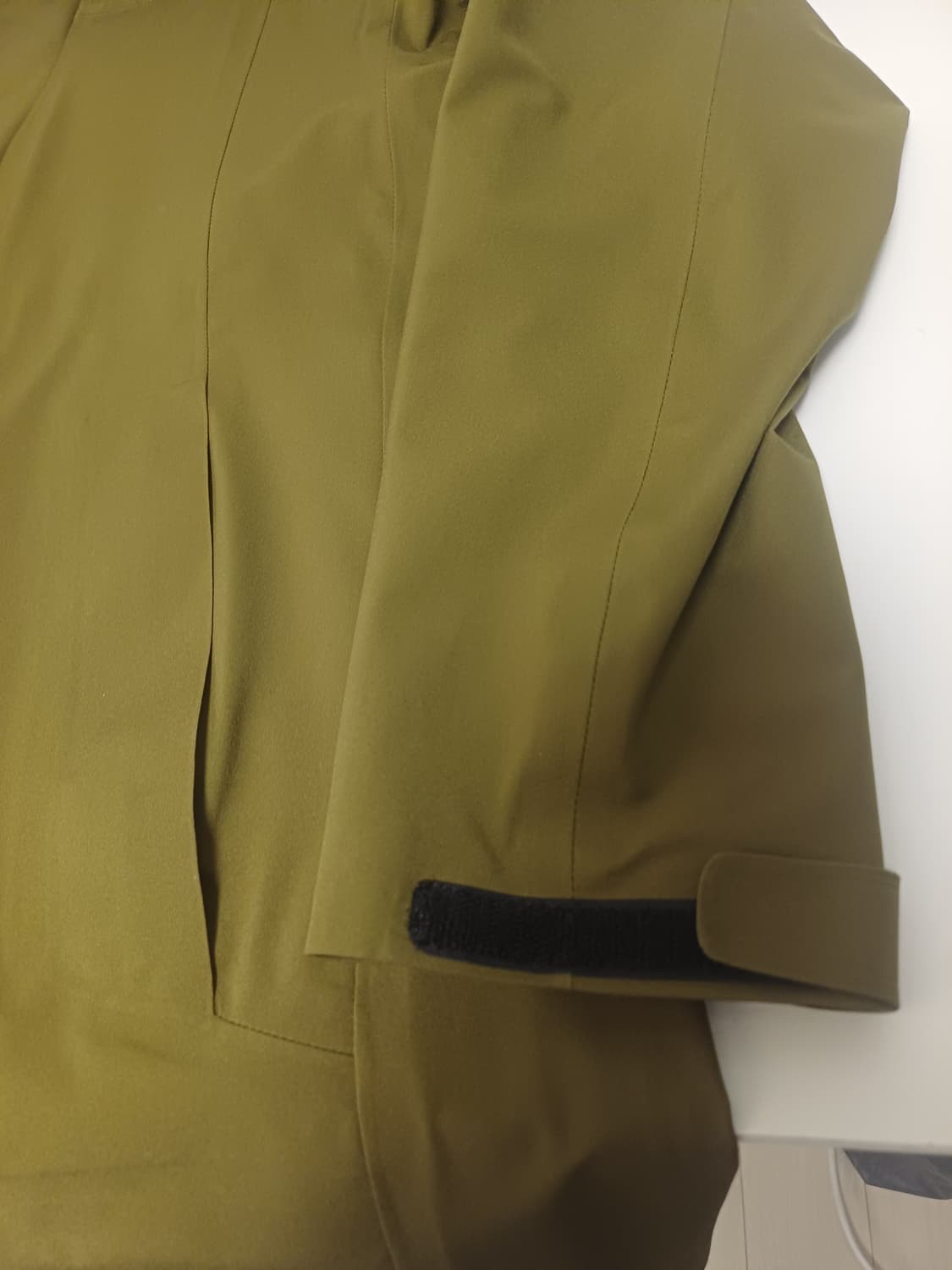 초S급 [심테이핑/방수] 무인양품 MUJI 발수 후드 코트 (올리브/S) 상품이미지5