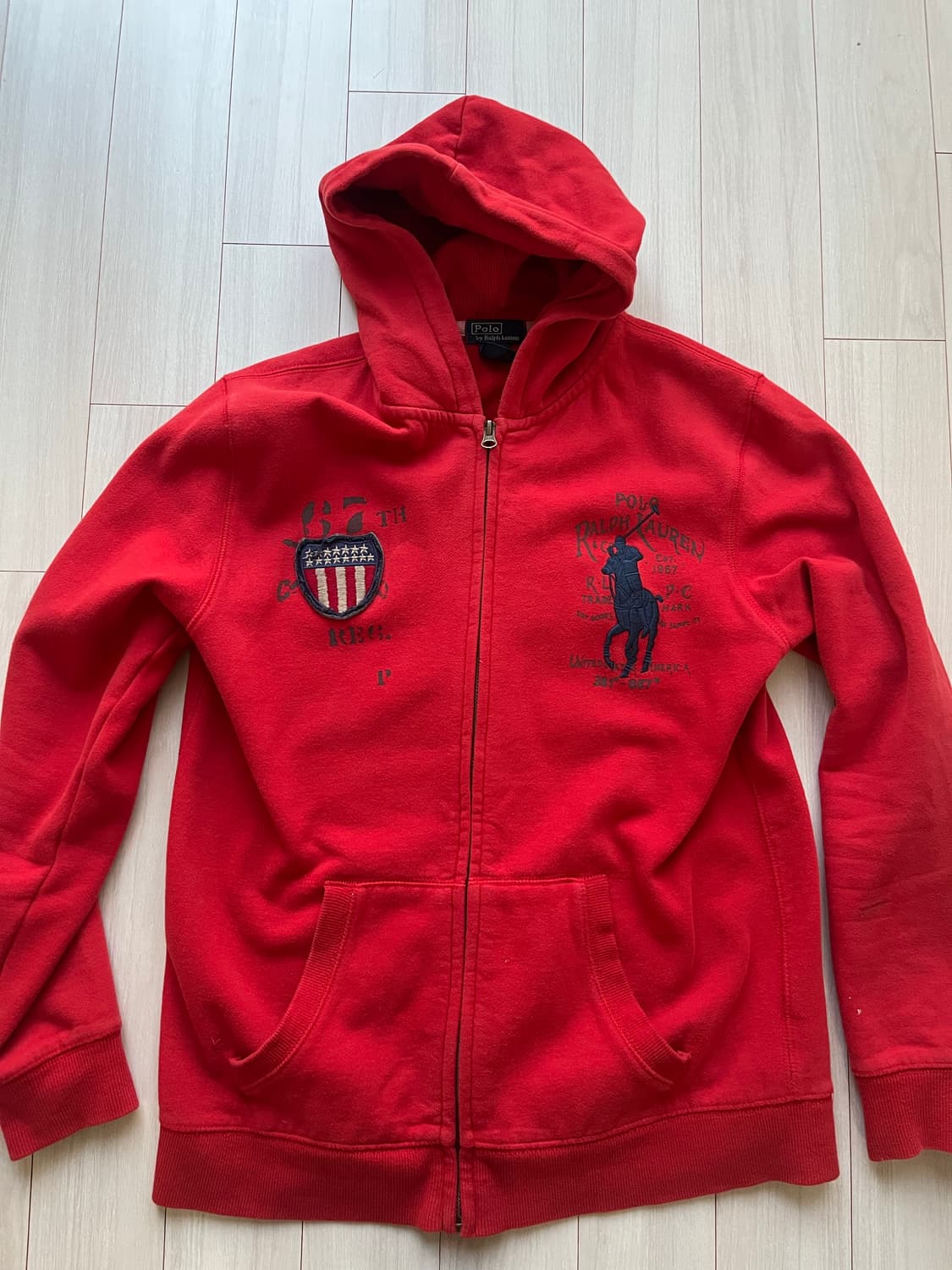 폴로 빅포니 후드집업 상품이미지1