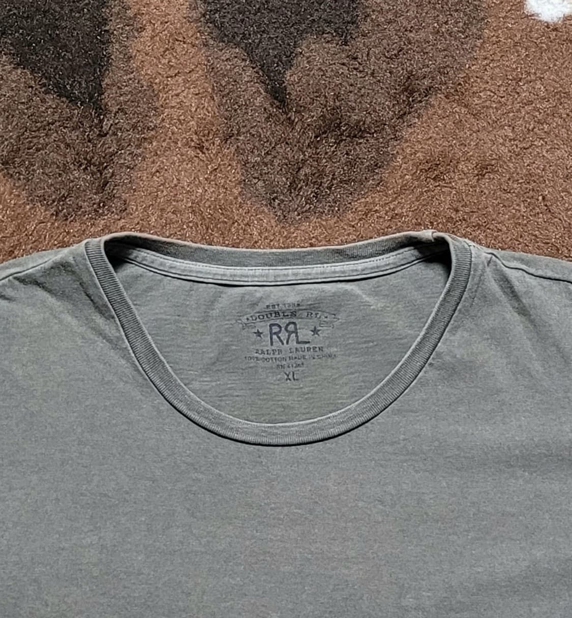 RRL 라운드 반팔티(XL) 상품이미지3