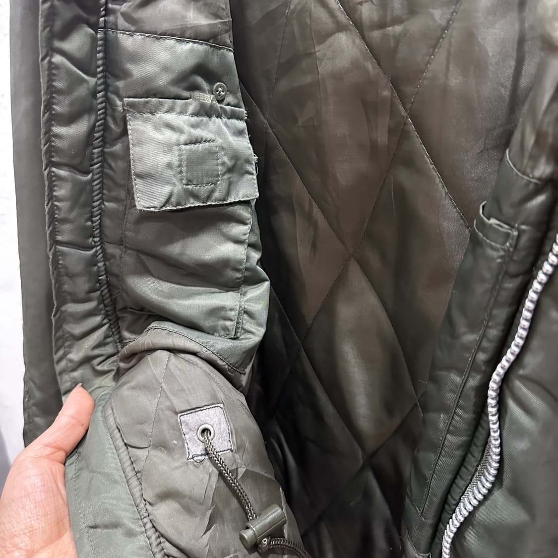 빈티지 Virgin Voyage N-3B 프라잉 자켓L 상품이미지5