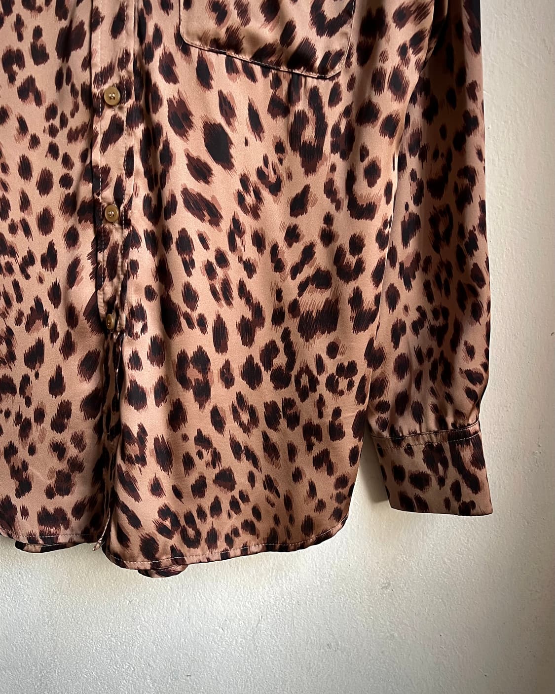 JPN Vintage Leopard Graphic Shirt 상품이미지5