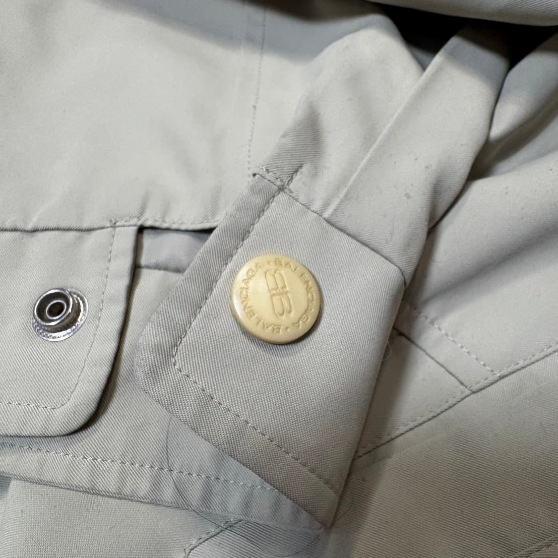 발렌시아가 올리브 카키 블루종 자켓 L 상품이미지5