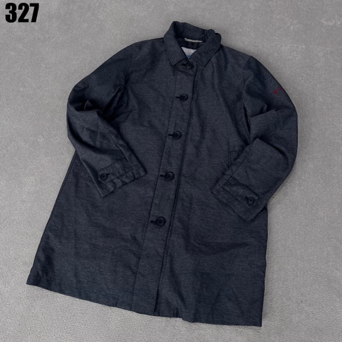 콜롬비아 회색 롱코트  상품이미지1