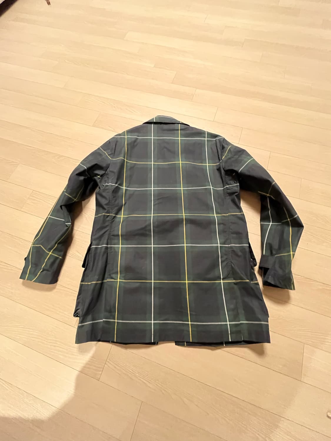 [S]폴로 랄프로렌 블랙와치 타탄체크 왁싱 자켓 상품이미지5