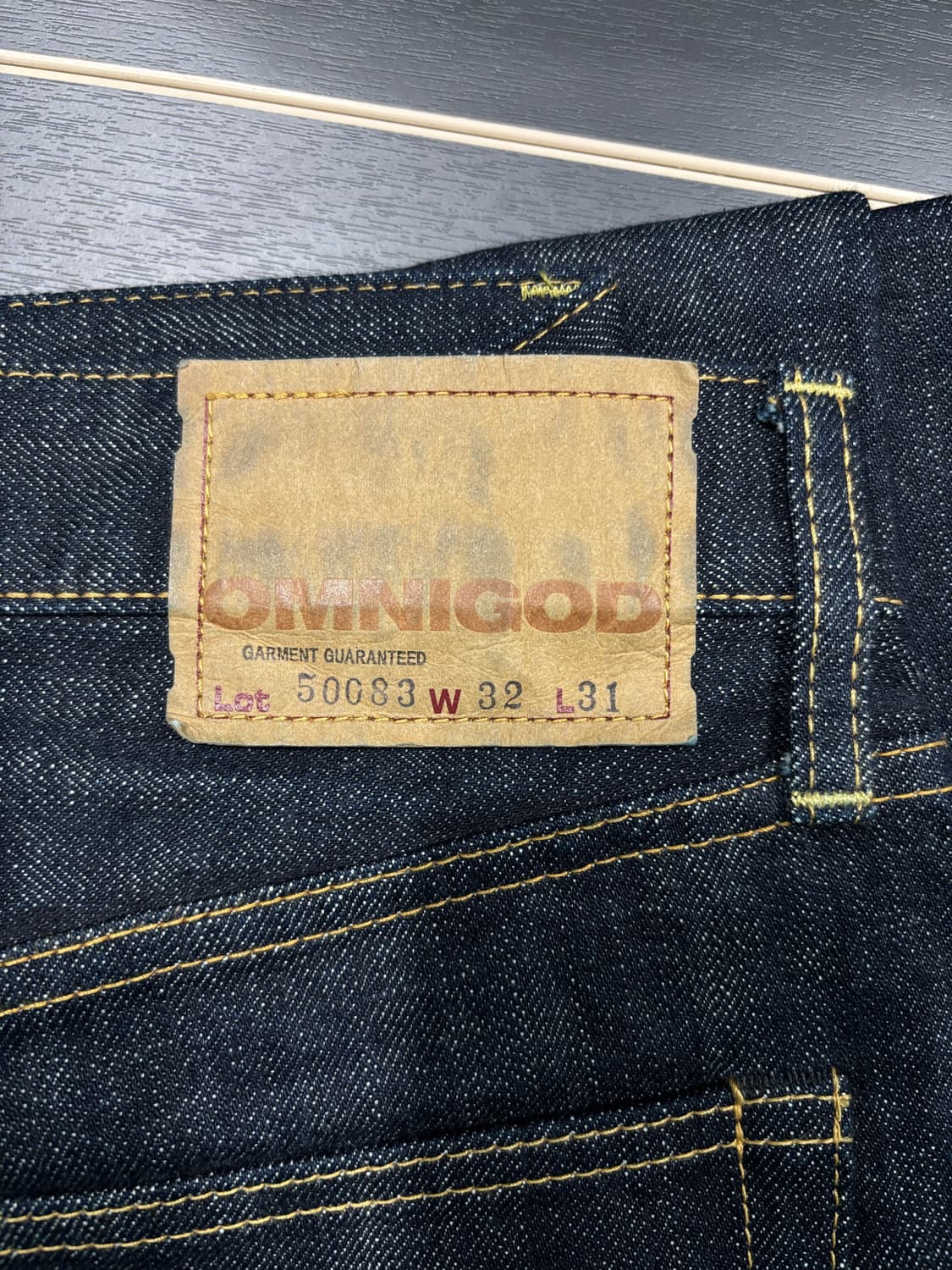 옴니갓 Omnigod 5p Standard Denim 셀비지 데님 상품이미지5