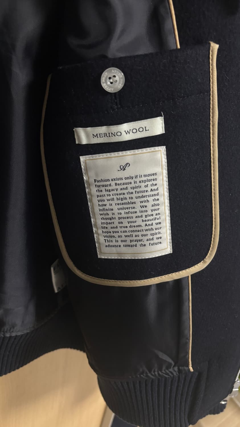 애프터프레이 헤링턴 자켓 네이비 M사이즈 상품이미지4